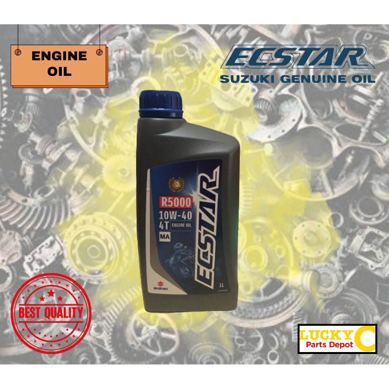 ECSTAR 1L R500 10W-40 MA | SUZUKI BRAND | COMMON | Shopee Philippines