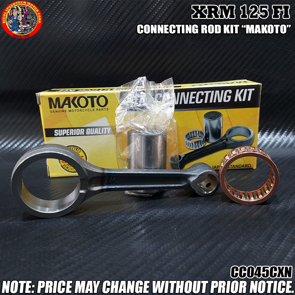 CONNECTING ROD KIT MAKOTO XRM 125 FI (CC045CXN) Shopee Philippines