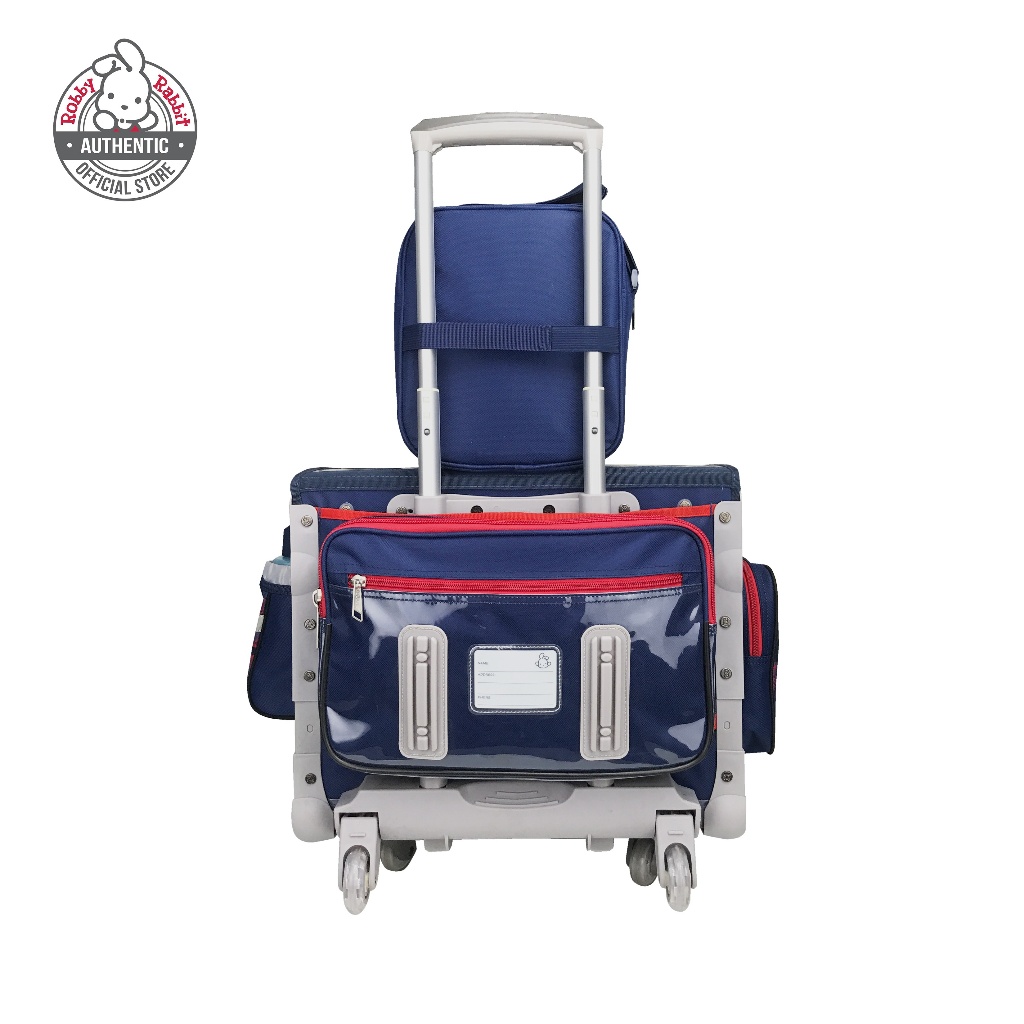 Robby Rabbit Extreme Drive Large House Type Trolley Bag Navy Blue Red Car Shopee Philippines