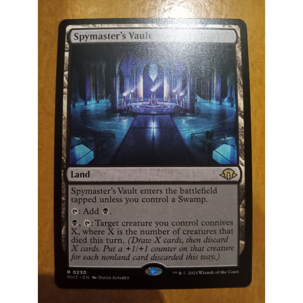 MTG Spymaster's Vault Rare Modern Horizons 3 MH3 Magic the Gathering ...