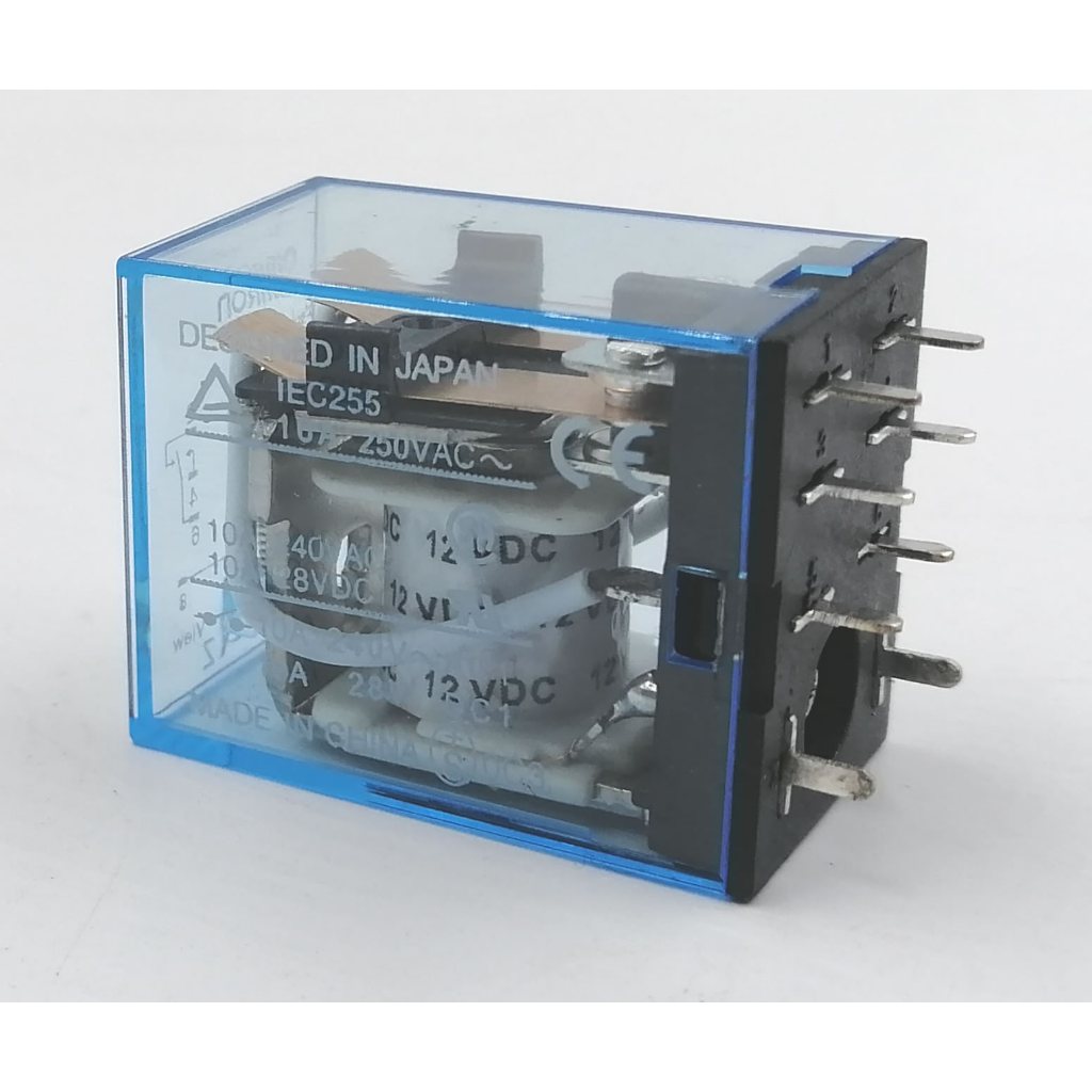 8 Pins Small Omron Relay MY2-J 12 v 10 amp | Shopee Philippines