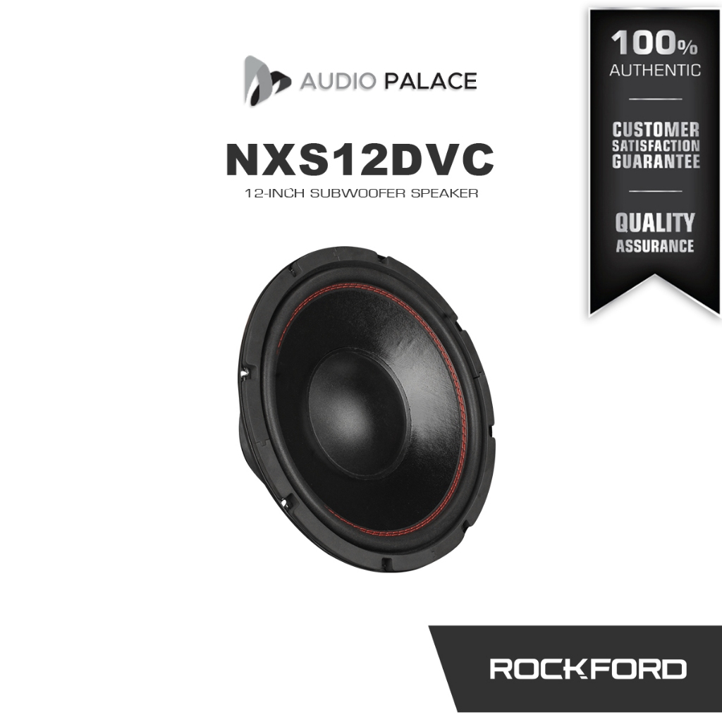 ROCKFORD Professional Subwoofer Speaker NXS-12DVC [12 inches] [400 watts]