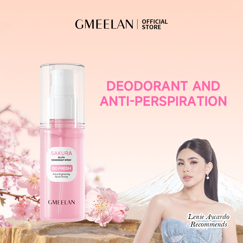 GMEELAN Sakura Gluta Deo Mist Deodorant Spray Antiperspirant ...