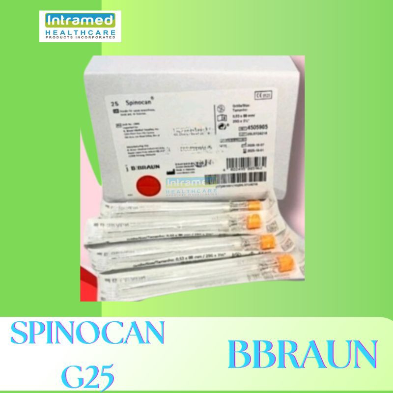 Spinal Needle (25's) Spinocan, BBRAUN (sold pr box) | Shopee Philippines