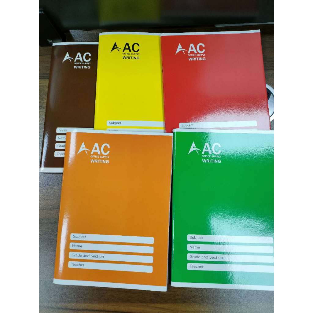 AC Writing NoteBook 80lvs (NBSWRT) | Shopee Philippines