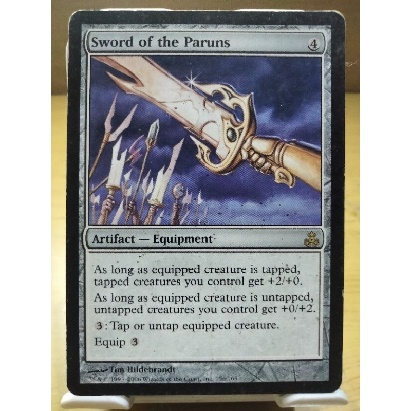 Magic The Gathering - Sword of The Paruns - Spada dei Paruns