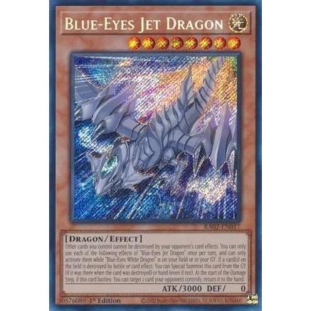 Blue-Eyes Jet Dragon - RA02-EN017 Shopee Philippines