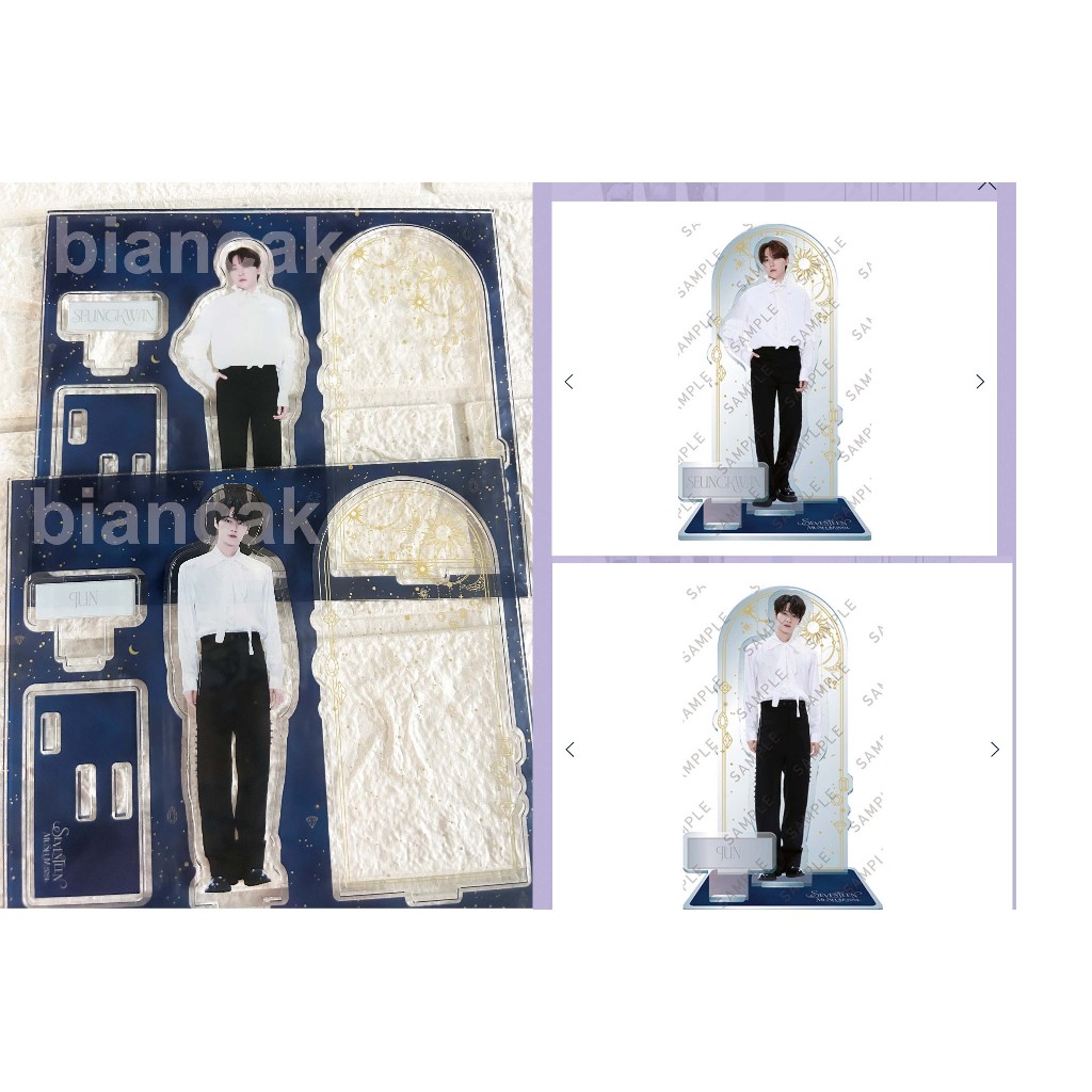 OFFICIAL SEVENTEEN MUSEUM 2024 ACRYLIC STAND SEVENTEEN JUN PIN