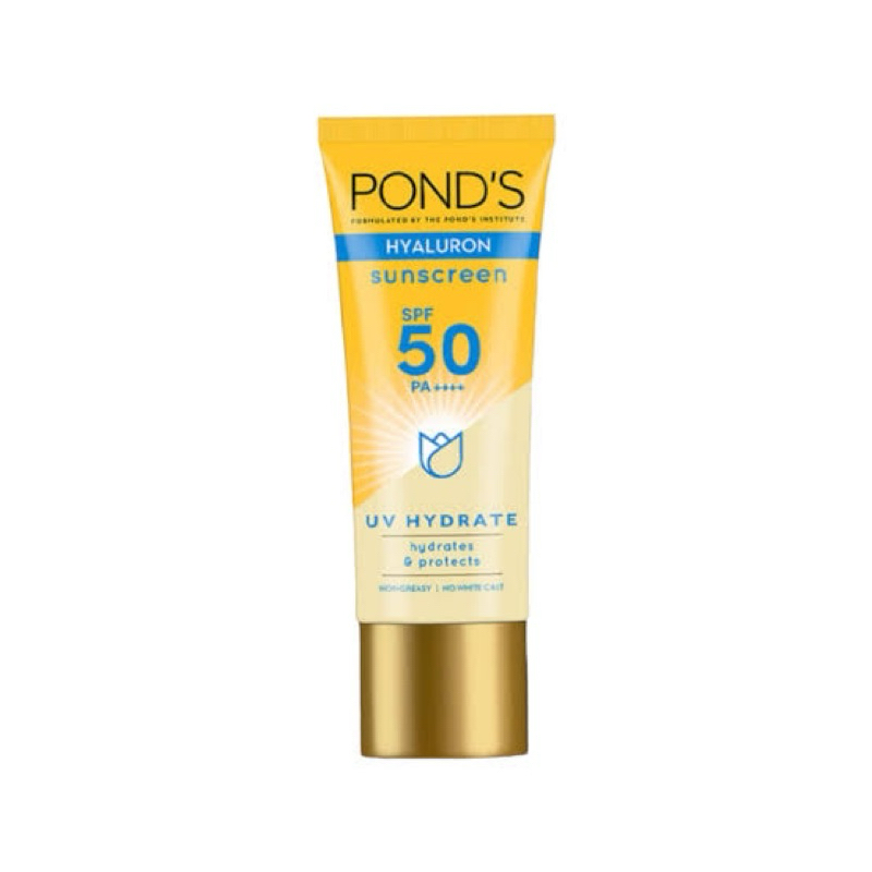 Pond's Hyaluron Sunscreen with SPF50 PA++++ UV Hydrate | Shopee Philippines