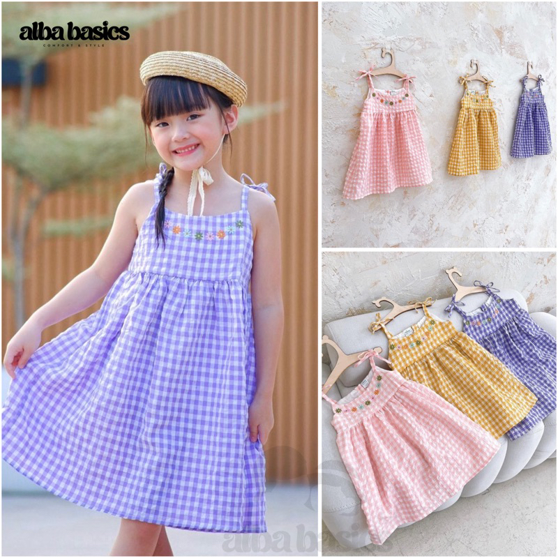 Girls cotton sundress online