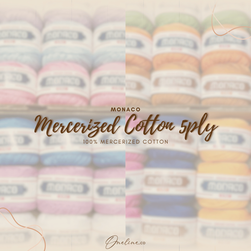 Monaco Mercerized Cotton 5ply | Shopee Philippines