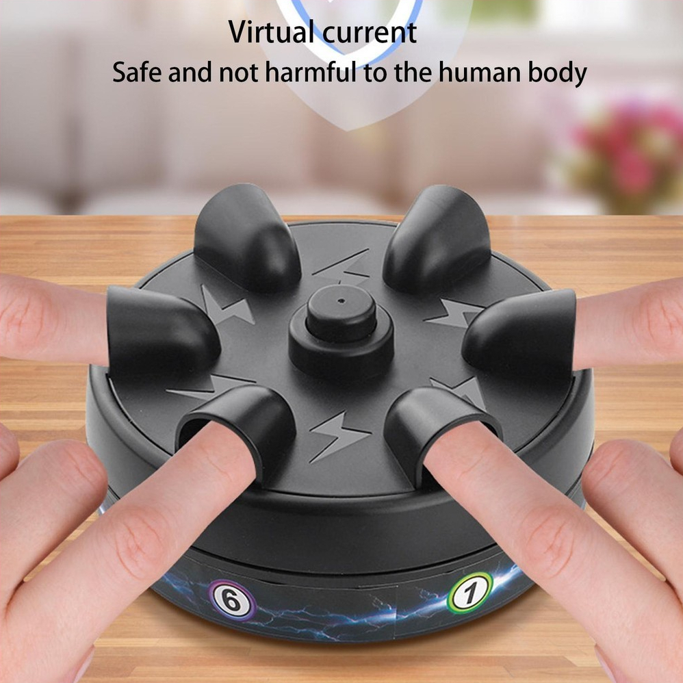 Electric Shock Finger Game Novelty Party Game Interesting Lie Detector ...