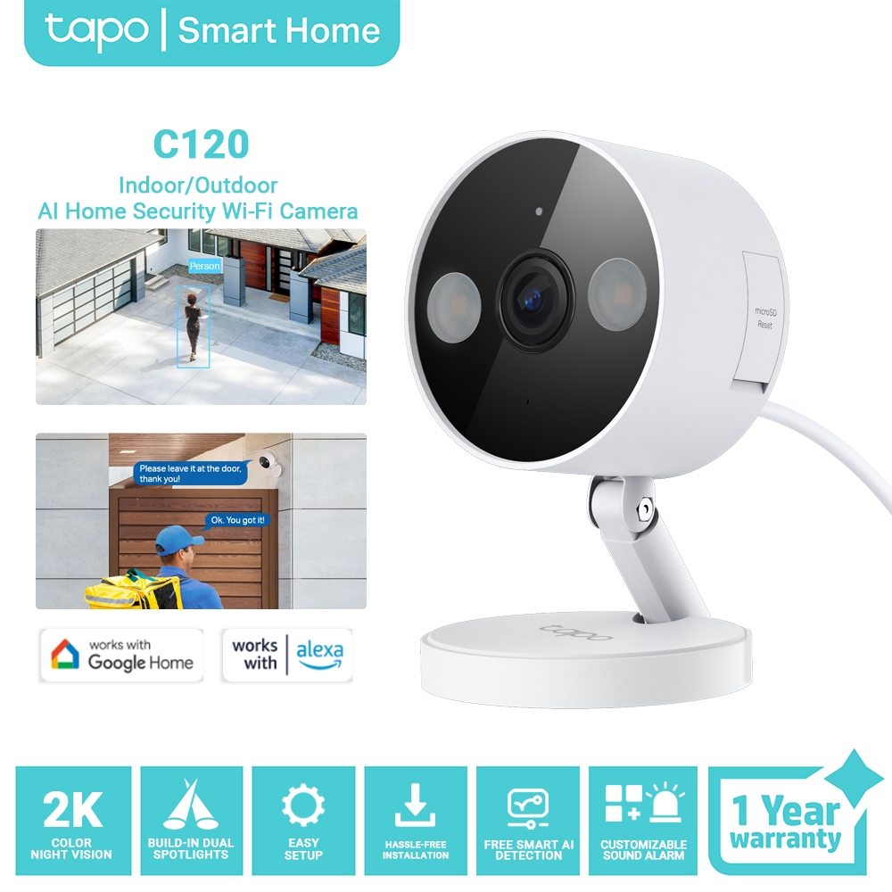 tp link tapo c120 outdoor camera