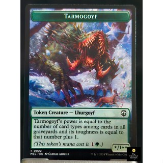 Magic the Gathering - MTG Card Game - Tarmogoyf Token - TM3C (NF ...