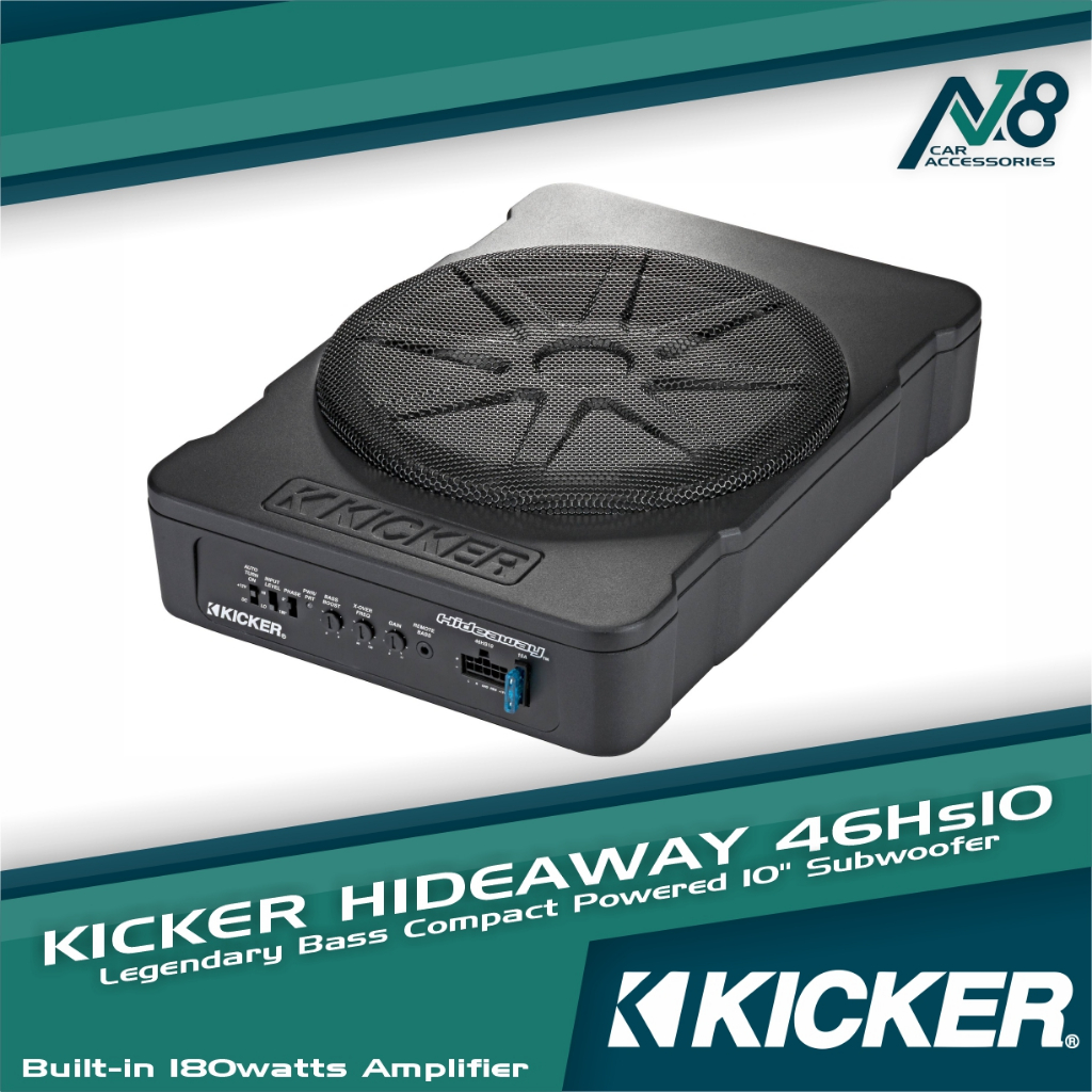 Kicker 51HS10 Hideaway Series 10
