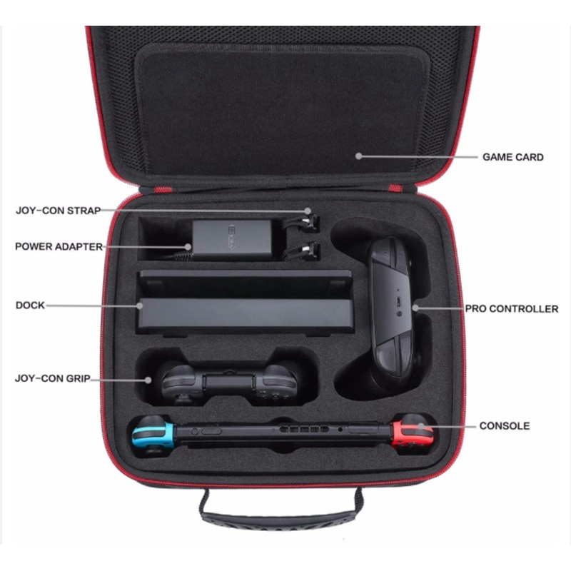 Hard Carrying Case Bag for Nintendo Switch and Oled Bag Shell Cover ...