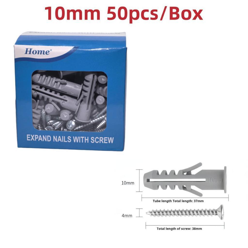 Per Box/50pcs High Quality Heavy-duty Tox with screw/Expand nails with ...