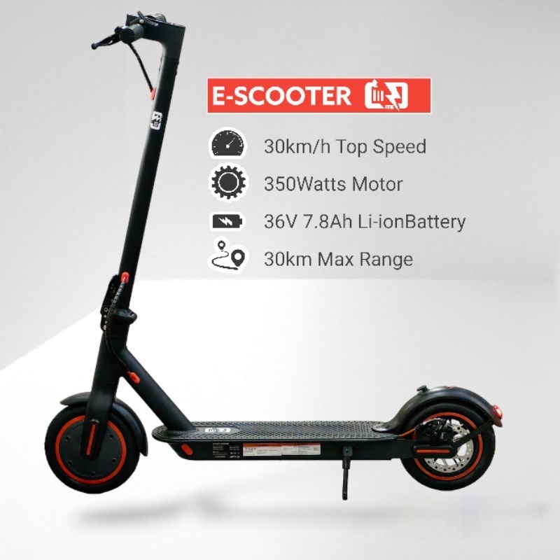 NEW ESCOOTER LiTE M365 2024 Model Electric Scooter 30km/h Speed 350W