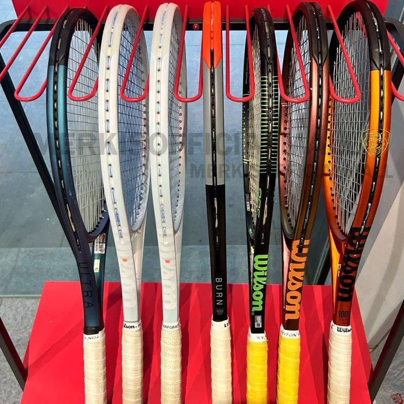 Wilson Tennis Rackets Full Carbon With String Free Bag | Shopee Philippines