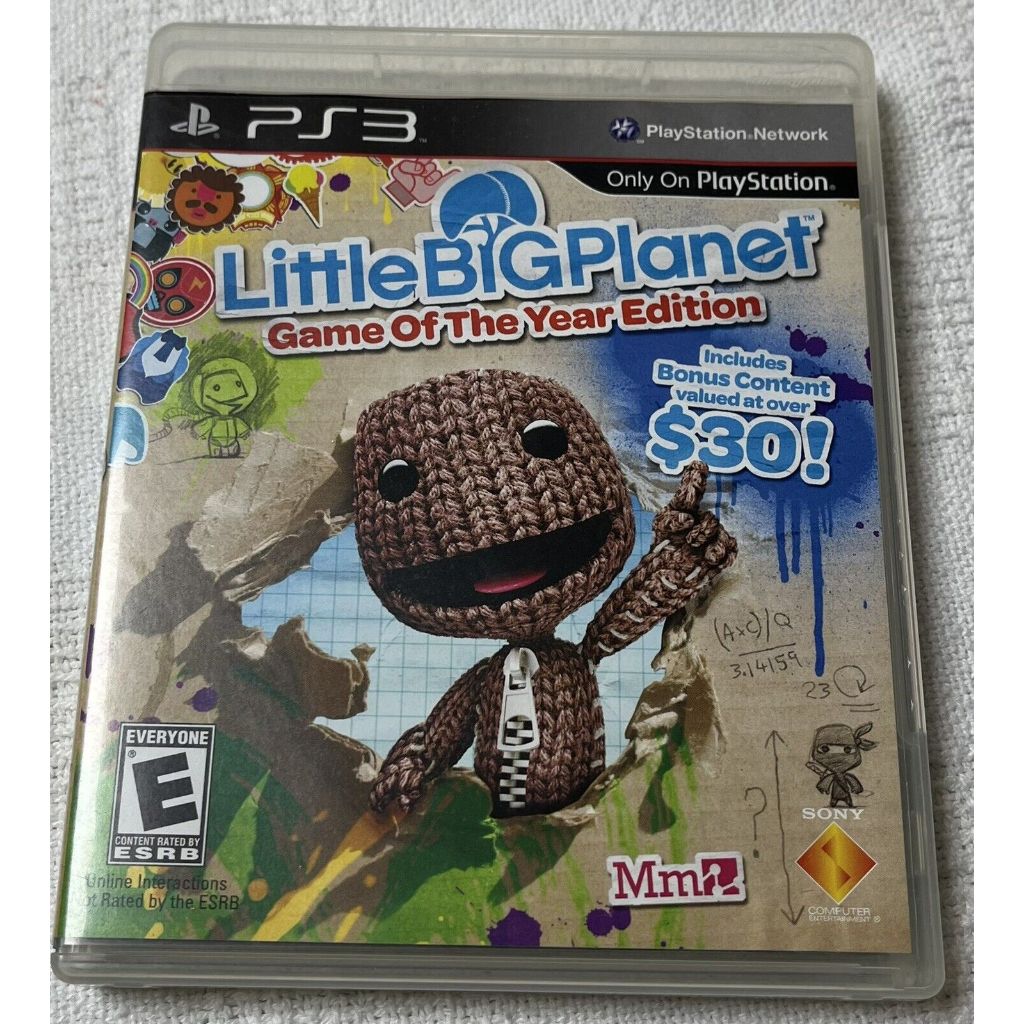 PS3 GAME Little Big Planet Game of the Year Edition USED | Shopee ...