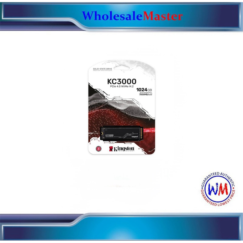 Kingston KC3000 PCIE 4.0 NVME M.2 1024GB SSD | Shopee Philippines