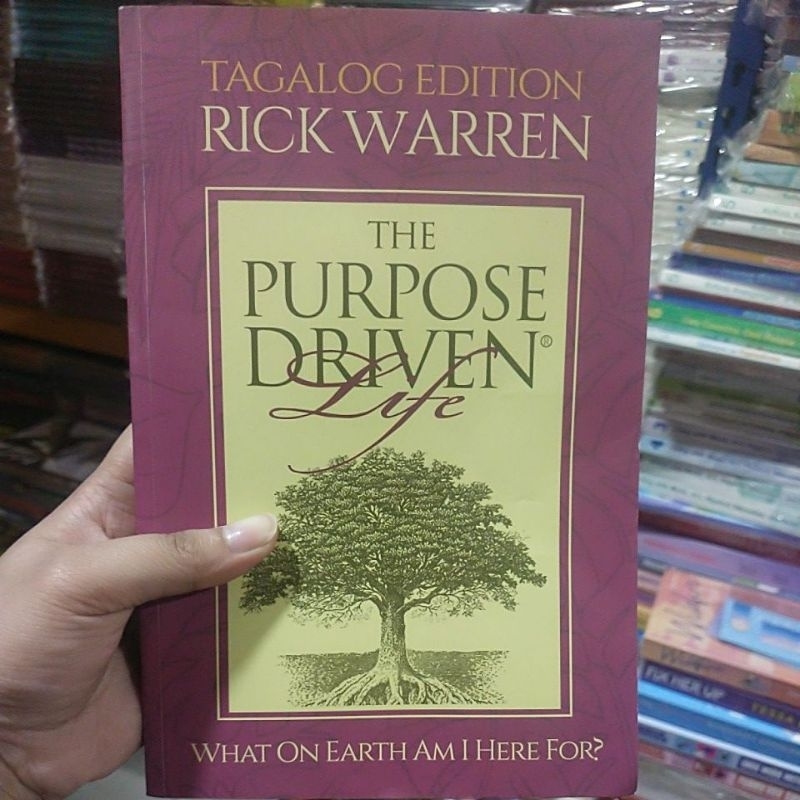 the purpose driven life TAGALOG EDITION Shopee Philippines