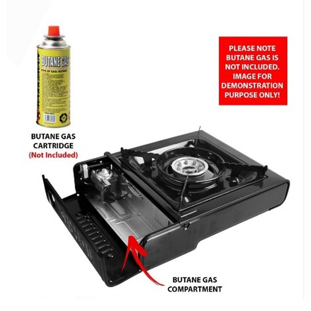 Meet 2-in-1 Portable Mini Butane Gas Stove – Ideal for Camping ...