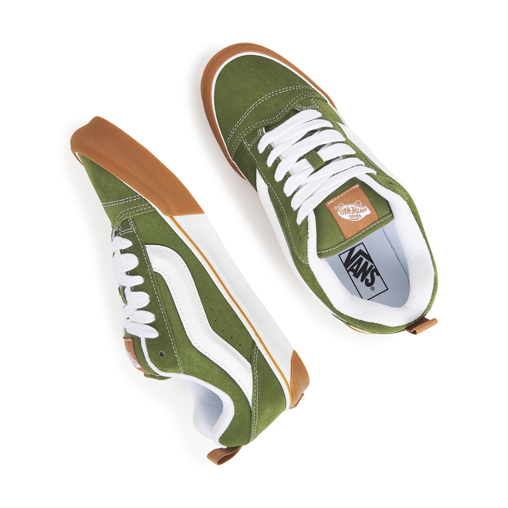 Vans Knu Skool Gum Bumper Pesto For Unisex Shopee Philippines