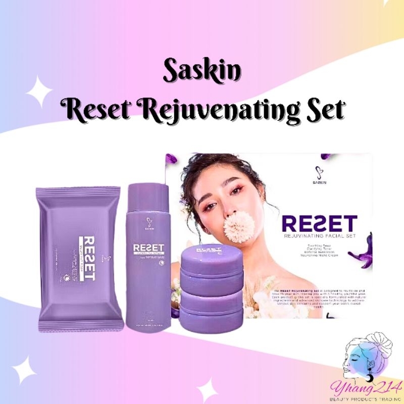 Saskin Reset Rejuvenating Set | Shopee Philippines