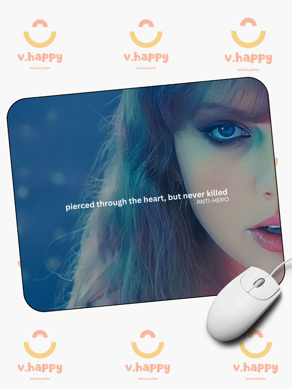 TAYLOR SWIFT Inspired Fan Art Collection Personalized Computer Mouse ...