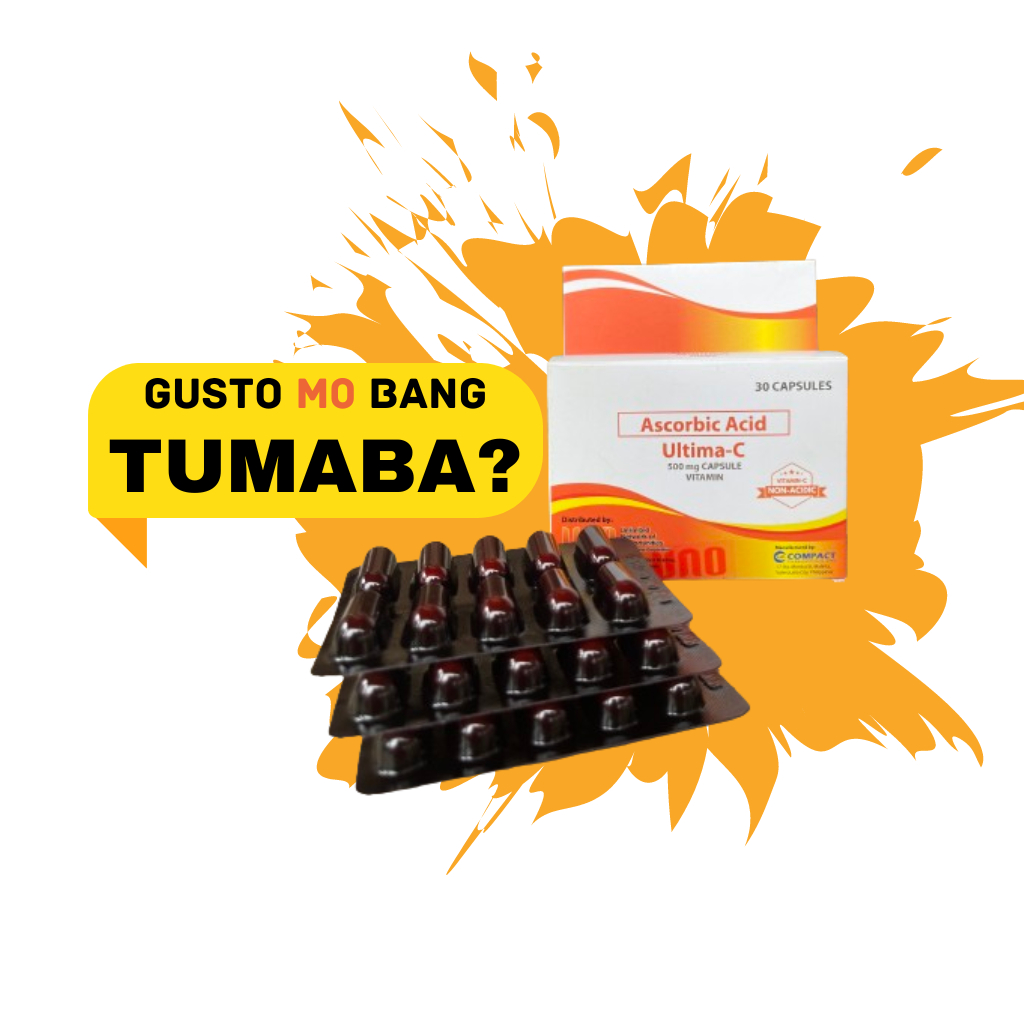 Vitamins na Pampataba 1 MINI BOX/ 30 CAPSULES ULTIMA C /SPECIAL PRICE