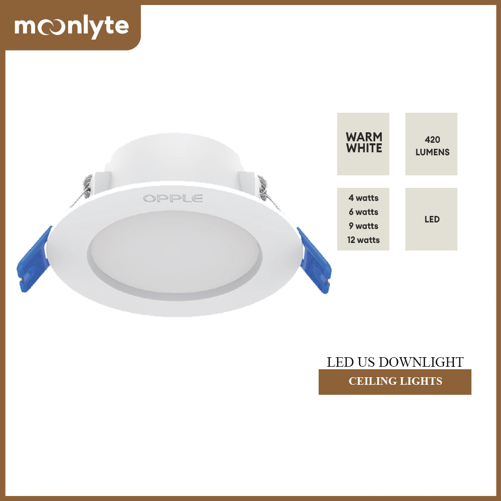 MOONLYTE/OPPLE LED Downlight Pin Light RC-US Recessed Light For Office ...
