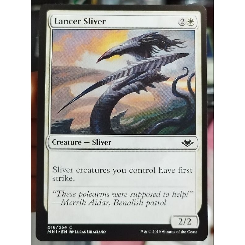 Lancer Sliver (Magic the gathering) | Shopee Philippines