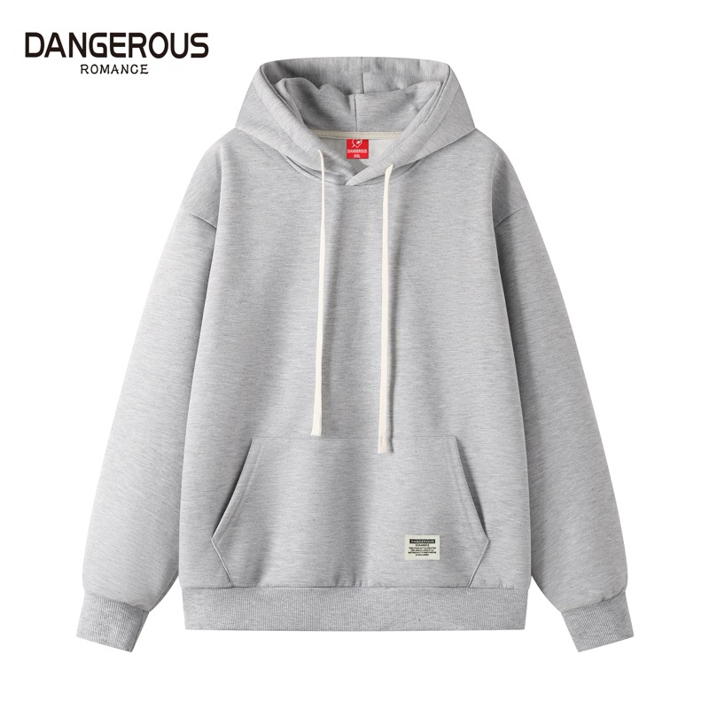 Unisex Korean style simple fashion 100 cotton hooded sweatshirt oversize 1 Shopee Philippines