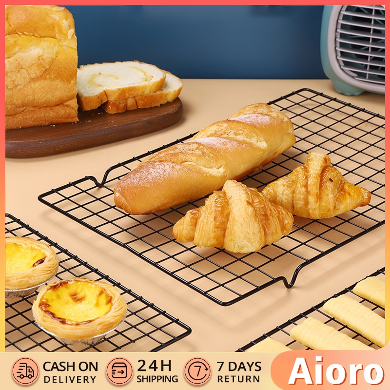 Cooling Rack Stainless Steel Nonstick Baking Grid Cake Rack Pizza Bread ...