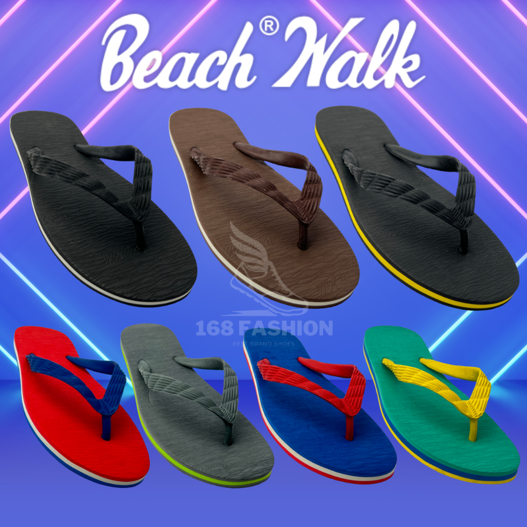 BEACHWALK ORIGINAL Multi Color Slippers Flip Flop Shopee Philippines