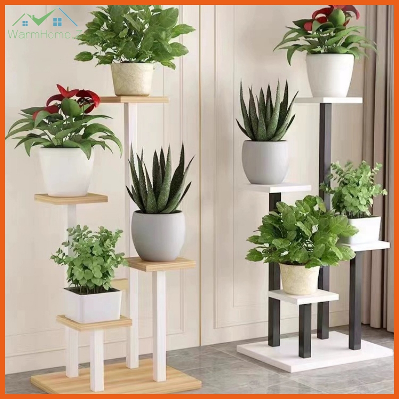 4-layer plant display rack indoor flower pot rack outdoor multi-layer ...
