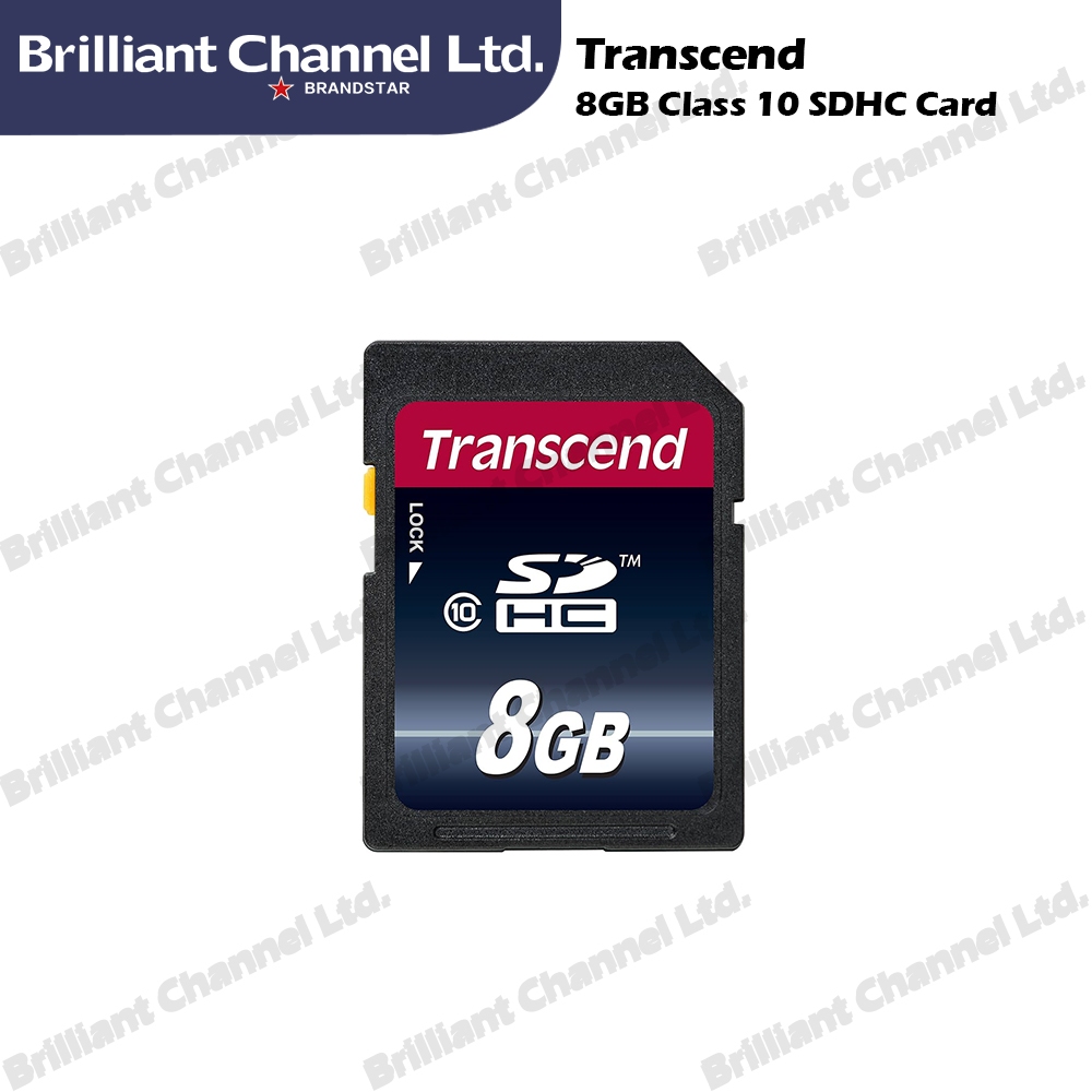 Transcend 8gb class 10 sdhc card shopee philippines