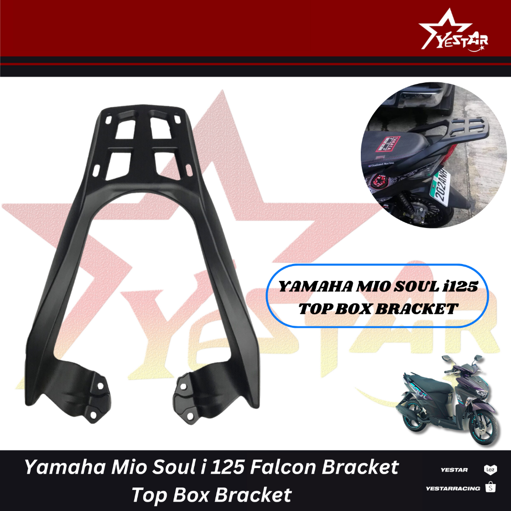Yestar 1pcs Yamaha Mio Soul i 125 Falcon Bracket Top Box Bracket Grab ...