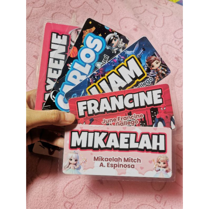 Shop pvc name tag personalized for Sale on Shopee Philippines