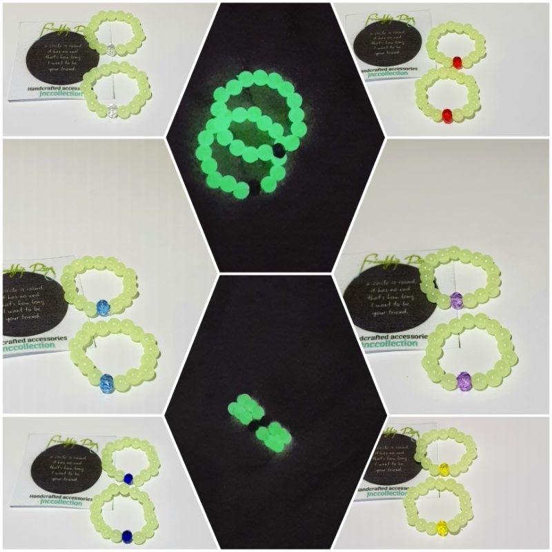friendship ring glow in the dark pair | Shopee Philippines