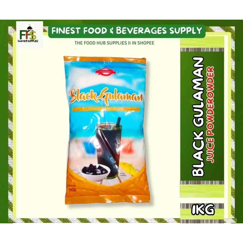 Black Gulaman Juice Powder 1kg | Shopee Philippines