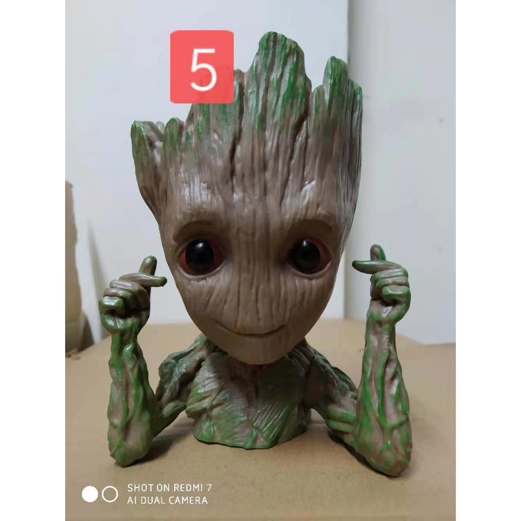 FIGURE G.O.T.G HALF GROOT FLOWER POT TABLE ORGANIZER (GOOD QUALITY ...