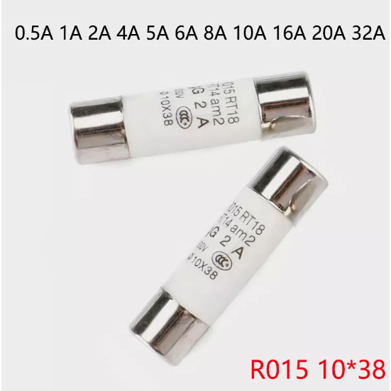 (10 pcs) R015 10*38mm Quick Break Ceramic Fuse 500V 1A 2A 3A 4A 5A 6A ...