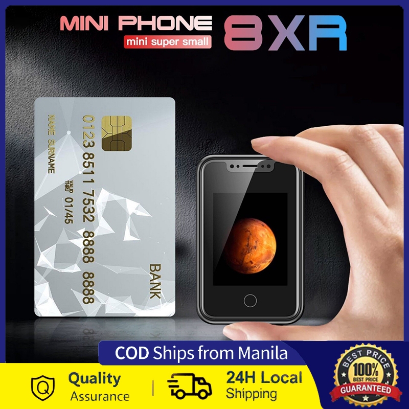 【COD】Original Unlocked 8XR Touchscreen Phone Mini Card Phone Ultra-Thin ...