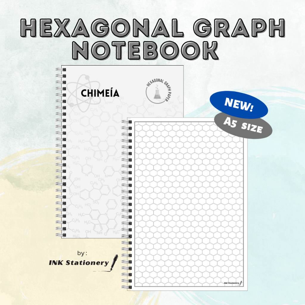 Chimeia by Ink Stationery - Organic Chemistry Notebook with Hexagonal ...