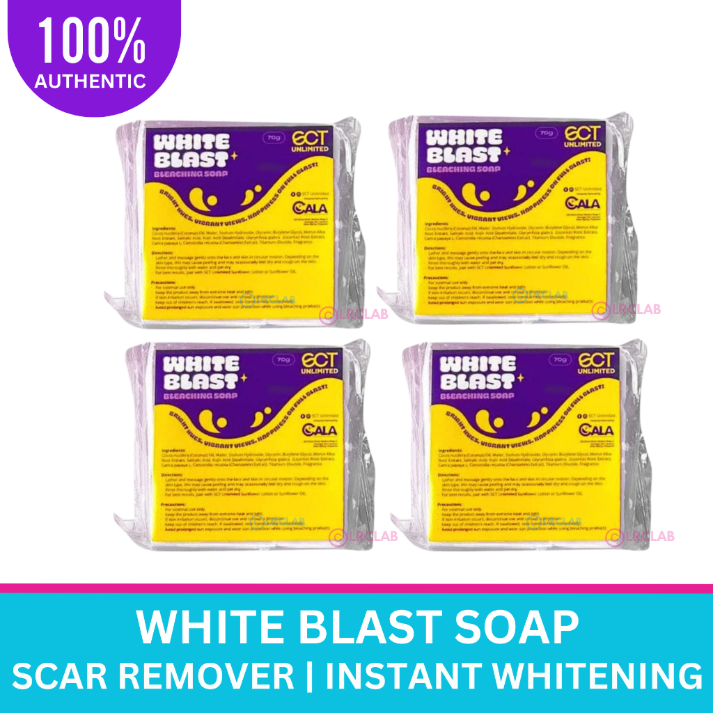 SCT UNLIMITED White Blast Soap Bleaching 10x Intense Whitening Alada ...