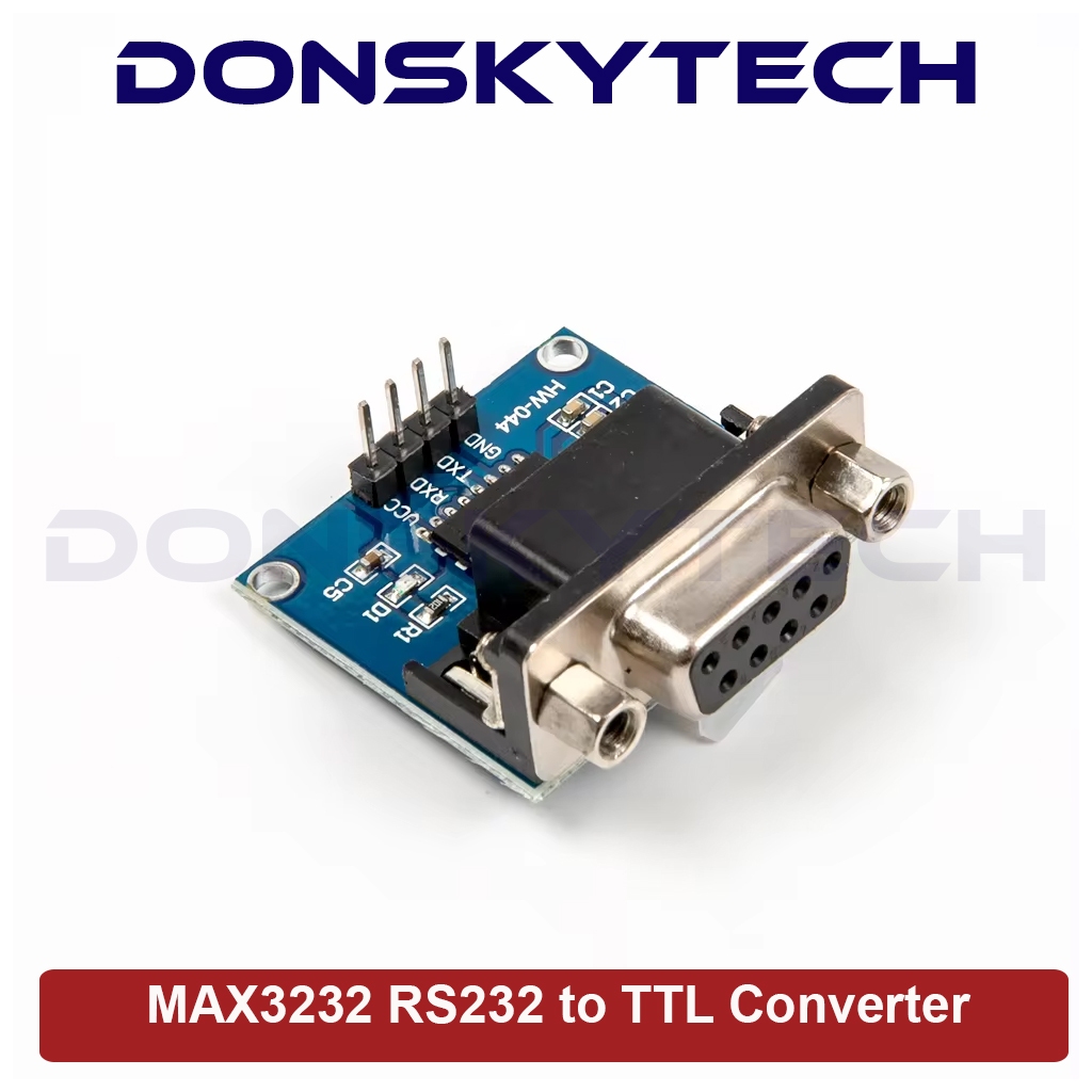 MAX3232 RS232 to TTL serial converter module DB9 connector | Shopee ...