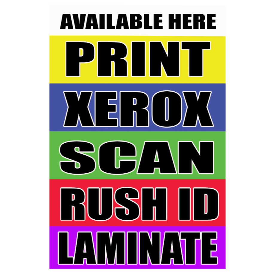 Printxeroxrush Idlaminate Tarpaulin Signage Shopee Philippines