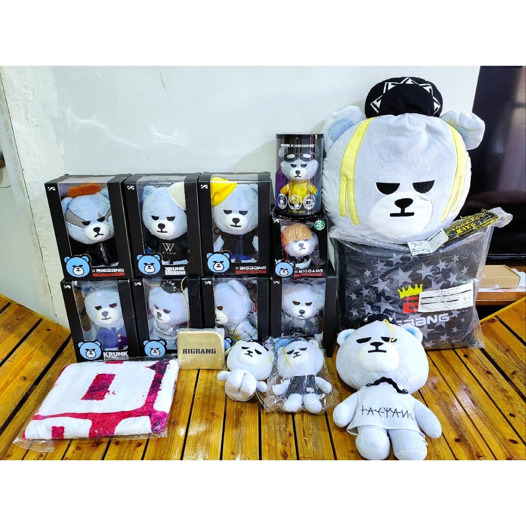 BIGBANG ✖️ KRUNK ロールクッションセット KRUNK×BIGBANG ロールクッション5種(KRUNK x BIGBANG Roll